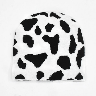 Talvine Harajuku Y2K silmkoeline müts naistele Mood Soe paksud mehed Hip Hop Beanid Müts Skullcap Lühike müts Unisex Basic Cap