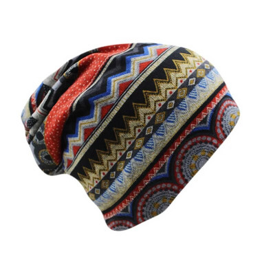 Miaoxi Jaunas Sieviešu pupiņas Skullies Lady Fashion Augstas kvalitātes Hip Hop Ziedu ziemas cepure Šalle Pieaugušajiem Poliestera Rudens Cepure Galvassega