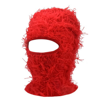 Balaclava distressed silmkoelised mütsid Hip Hop kogu näo suusamask naistele välistingimustes kamuflaaž fliis Fuzzy suusa Balaclava Beanid meeste müts