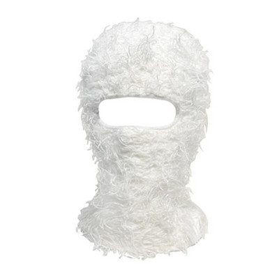 Balaclava distressed silmkoelised mütsid Hip Hop kogu näo suusamask naistele välistingimustes kamuflaaž fliis Fuzzy suusa Balaclava Beanid meeste müts