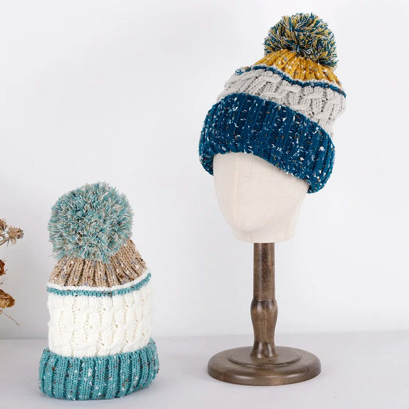 jauns Retro Silts jautrs Bumbas svītra Vilnas cepures Vīriešu cepure Trikotāžas Sieviešu badmintona cepure y2k slēpošanas cepure Helovīna cepure ziemas cepure vairumtirdzniecība