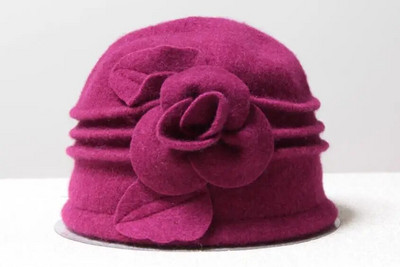 2022. gada jaunā Dome Fedora pusmūža dāmu vilnas cepure Mammu cepures rudens un ziemas siltā cepure Bezmaksas piegāde