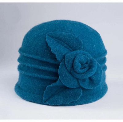 2022. gada jaunā Dome Fedora pusmūža dāmu vilnas cepure Mammu cepures rudens un ziemas siltā cepure Bezmaksas piegāde