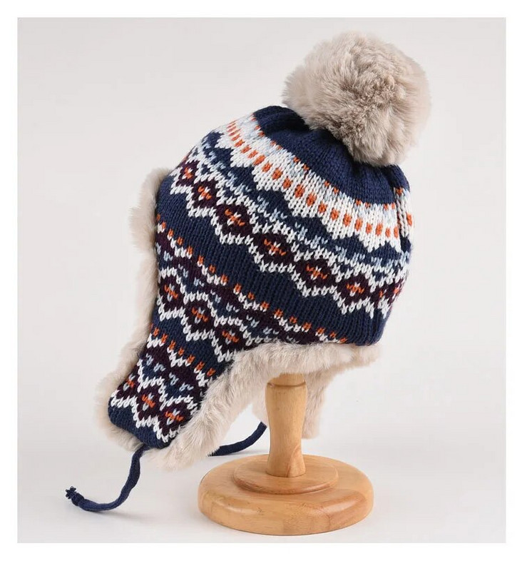 Modes retro Lei Feng cepure sievietēm silta rudens un ziemas plīša vēja necaurlaidīga daudzpusīga ausu aizsardzība trikotāžas cepure slēpošanas cepure