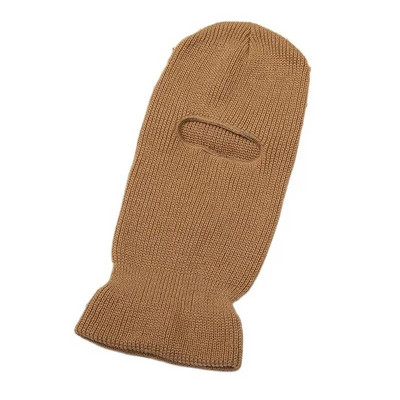 Vīrieši Sievietēm Ziemas Slēpošanas Silta Cepure Balaclava Cepure Adīta Visa Seja Cepurīte Neona Krāsa Viena cauruma Taktiska CS Ķivere Smieklīgas Beanie Cepures