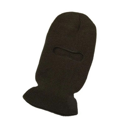 Vīrieši Sievietēm Ziemas Slēpošanas Silta Cepure Balaclava Cepure Adīta Visa Seja Cepurīte Neona Krāsa Viena cauruma Taktiska CS Ķivere Smieklīgas Beanie Cepures