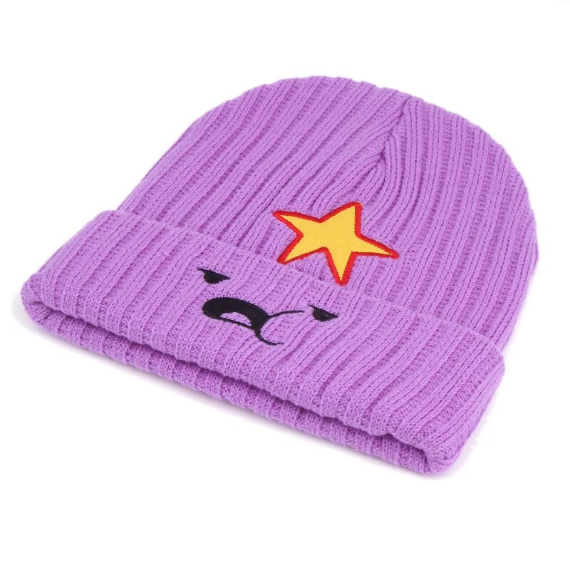2021 New Adventure Time Cepure Beanies Skullies Trikotāžas cepure Ziemas cepures Vīriešiem Sievietēm Zīmols Cap Skull Gorros Bonnet Beanie