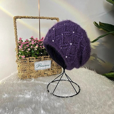 Naiste talvemüts Suure elastsusega tänavariided, soojad kokkutõmbumisvastased naiste talvemütsid Naiste nokamüts puhkuseks