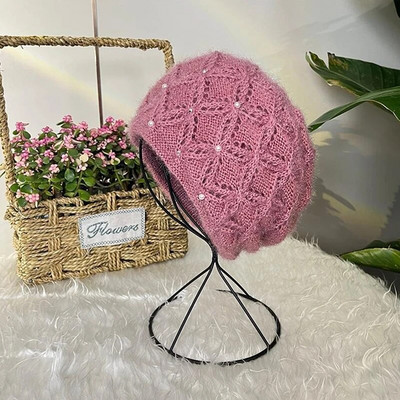 Naiste talvemüts Suure elastsusega tänavariided, soojad kokkutõmbumisvastased naiste talvemütsid Naiste nokamüts puhkuseks