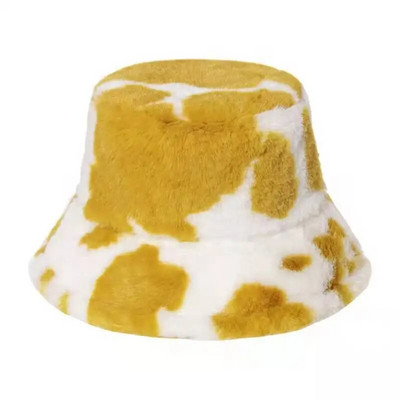 Sieviešu Bucket Hat Plīša Panamas cepures Femme Outdoor Saglabā siltumu Rudens Ziemas Korejas stila Modes Ausu Aizsardzība Zvejnieka cepure