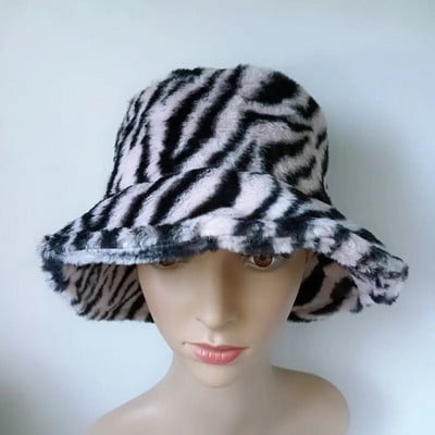 Sieviešu Bucket Hat Plīša Panamas cepures Femme Outdoor Saglabā siltumu Rudens Ziemas Korejas stila Modes Ausu Aizsardzība Zvejnieka cepure