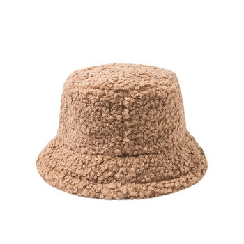 Γυναικείο καπέλο από συμπαγή τεχνητή γούνα Ζεστό γυναικείο καπέλο από ψεύτικη γούνα Χειμερινό καπέλο για γυναικείο αντηλιακό εξωτερικού χώρου αντηλιακό καπέλο Panama Lady Cap