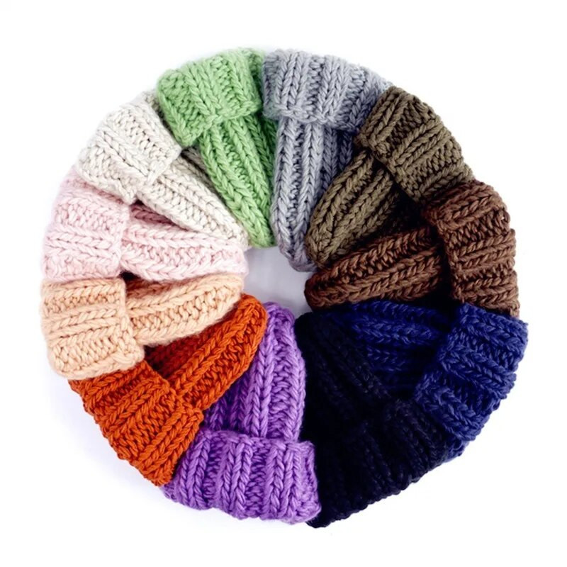 Sieviešu ziemas trikotāžas pupiņas Cepure Bieza Mīksta Silta Rupja Liela Trikotāžas Cepure Sieviešu Ledus Slēpošanas Pārsegs Skullies Beanies Cepures