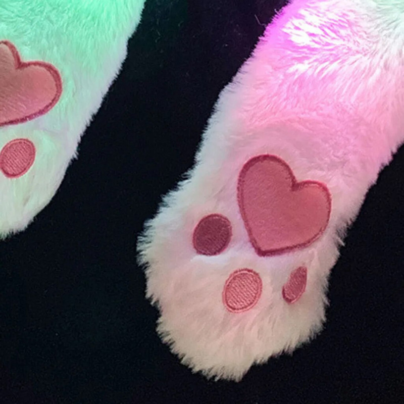 Gaiša truša ausu cepure Mode Jauka vīriešu un sieviešu plīša ietīšana multfilma Trusis dzīvnieks plīša cepure kustīga smieklīga ausis silta cepure