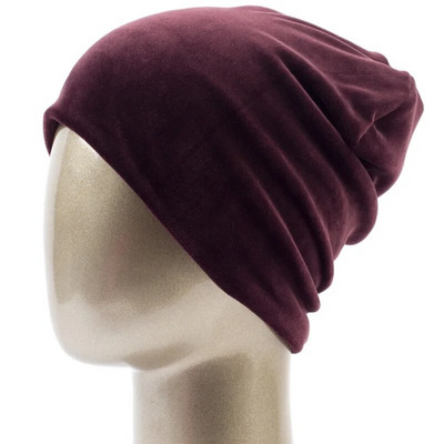 Modes Sieviešu spīdīga Rhinestone Beanie Rudens Ziemas Sieviešu Ikdienas Cepure Sieviešu Samta audums Mīksts Cepurītis Skullies Motora pārsegs