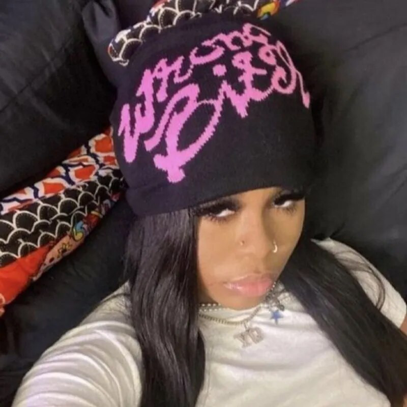 Kpop Pullover Mütsid Mehed Naised Kudumine Mütsid Sügistalv Ins Mood Uus Võrkpunased Villased Mütsid Mood Harajuku Mitmekülgsed külmakübarad