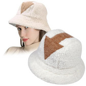 Winter Appa Faux Fur Fluffy Bucket Hats Women Outdoor Warm Sun Hat Soft Velvet Furry Fisherman Cap Girl Fashion Panama Cap