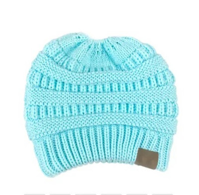 Ziemas sieviešu bumbu cepure Top Hole Cepure sievietēm Meiteņu Cepure Trikotāžas Beanies Cepures Cepures Biezas Sieviešu Sieviešu Skullies Adītas pupiņas