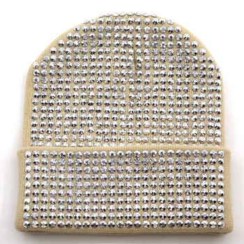 Νέο Diamond Skullies Beanies Ανδρικό Καπέλο Χειμώνα Γυναικεία Πλεκτά Καπέλα για Mrs Cap Winter Beanie Καπέλο Gorro Ζεστό γυναικείο καπέλο χωρίς γείσο