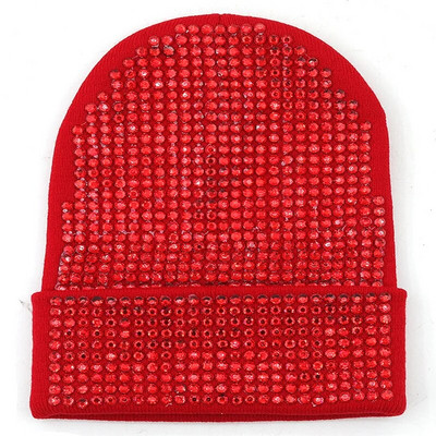 2022. gada jaunas siltas, akrila trikotāžas mākslīgā dimanta cepures rudenī un ziemā sievietēm vīriešiem, kalnu kalnu hiphopa pupiņām