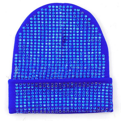 2022. gada jaunas siltas, akrila trikotāžas mākslīgā dimanta cepures rudenī un ziemā sievietēm vīriešiem, kalnu kalnu hiphopa pupiņām