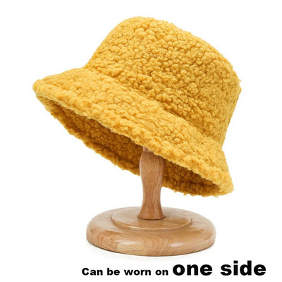 1 gab Ziemas sieviešu abpusēji valkājama spaiņa cepure Jēra vilnas cepure Pilnīga vilna, silta zvejnieka cepure Sieviešu ikdienas peldcepures 2023
