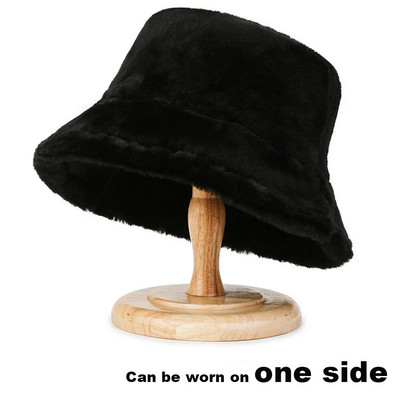 1 gab Ziemas sieviešu abpusēji valkājama spaiņa cepure Jēra vilnas cepure Pilnīga vilna, silta zvejnieka cepure Sieviešu ikdienas peldcepures 2023