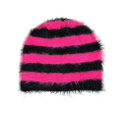 Beanie Quality Rabbit Fur kašmira Cepures Kapuces Beanies Y2K Vīrieši Sieviešu Cepure Kpop Ins Net Red Design Cepures Cepures Ziemas шапка 모자