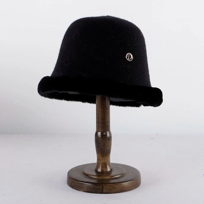 sniegs VILNA cepure Fisherman Cepure Siltas cepures sievietēm aukstās cilindras elegantas sieviešu cepures country Cepure vīriešiem luksusa zīmols Sieviešu filca cepure