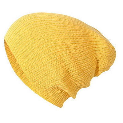 Bonete noi de tricotat Seci de iarnă pentru bărbați, femei, pălărie caldă de culoare solidă, croșetat din lână moale, unisex, pălărie cu șapcă rece.