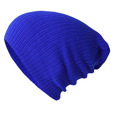 Bonete noi de tricotat Seci de iarnă pentru bărbați, femei, pălărie caldă de culoare solidă, croșetat din lână moale, unisex, pălărie cu șapcă rece.