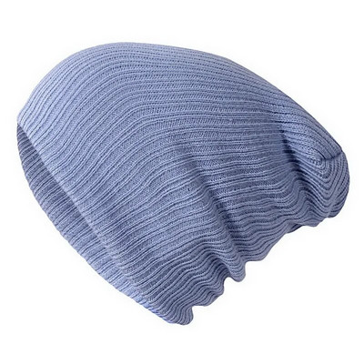 Bonete noi de tricotat Seci de iarnă pentru bărbați, femei, pălărie caldă de culoare solidă, croșetat din lână moale, unisex, pălărie cu șapcă rece.