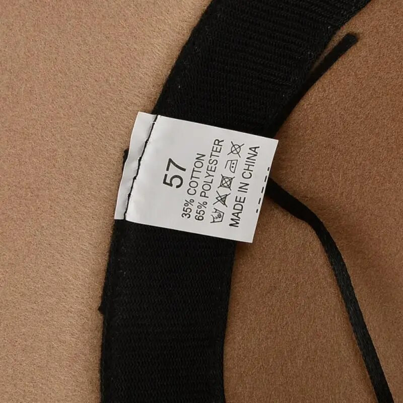 Cepure Sieviešu Cepure Rudens Ziemas Āra Lielas Brim Fedoras Cepure Korejas izdevums vienkrāsains Vienkārša Cepure Ikdienas Cepure Saulessargs Cepure