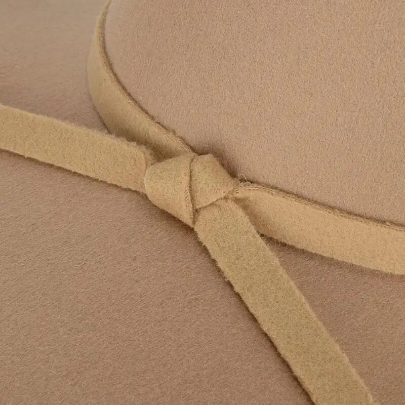 Cepure Sieviešu Cepure Rudens Ziemas Āra Lielas Brim Fedoras Cepure Korejas izdevums vienkrāsains Vienkārša Cepure Ikdienas Cepure Saulessargs Cepure