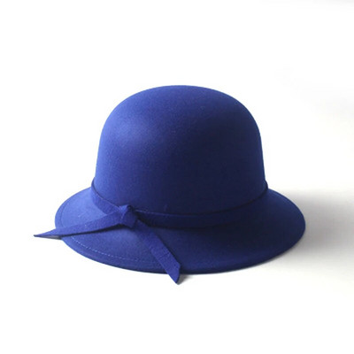 2019. gada jauns rudens ziemas modes silts vilnas filcs sieviešu Fedoras cepures priekšgala kausa vāciņš Top cepure nedeformēta Fedoras cepures sievietēm