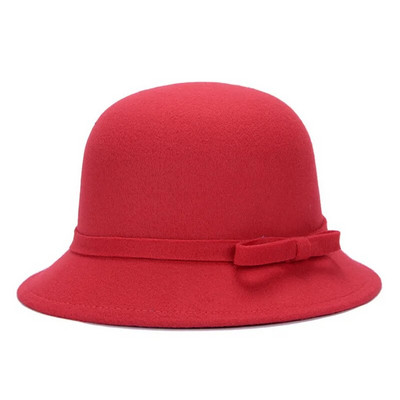 Siltas vilnas filca cepures sievietēm rudens ziemas priekšgala kausa vāciņš augšējā cepure Eleganta vispiemērotākā beretes beanie cepures vairumtirdzniecība шляпа женская