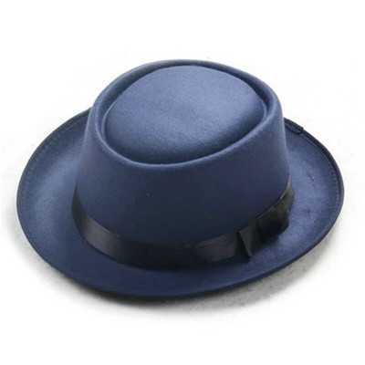 Mehed Naiste Müts Briti Stiilis Vintage Daam Fedoras Villane Vilt Fedora Mütsid Sügistalv Mood Lilled Luud vabaaja mütsid Mütsid