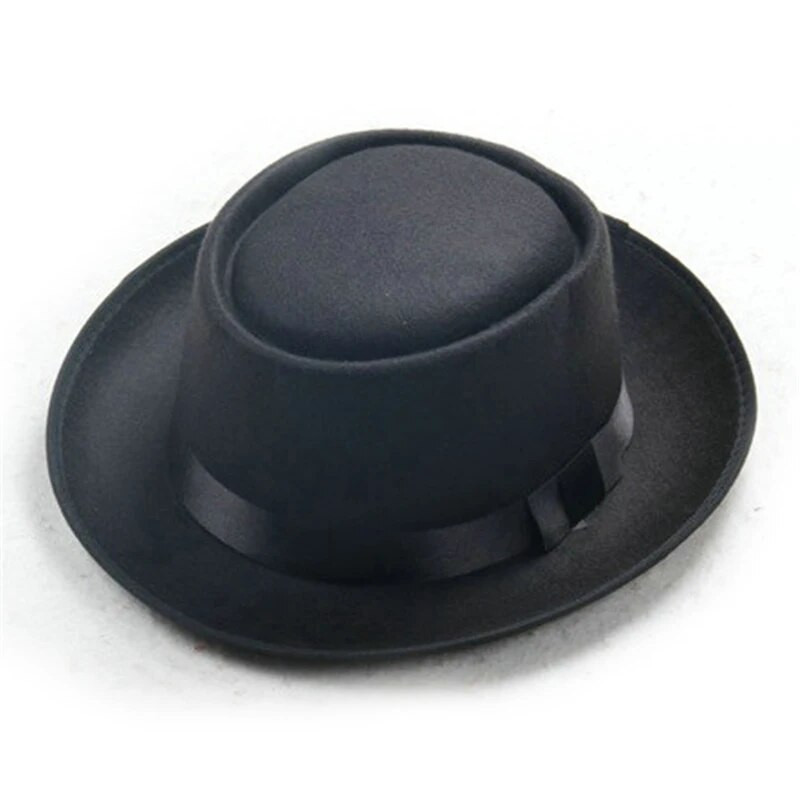 Mehed Naiste Müts Briti Stiilis Vintage Daam Fedoras Villane Vilt Fedora Mütsid Sügistalv Mood Lilled Luud vabaaja mütsid Mütsid