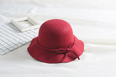 Vilnos kepurė rudens žiemos mados imitacija vilnos retro baseino kepurė