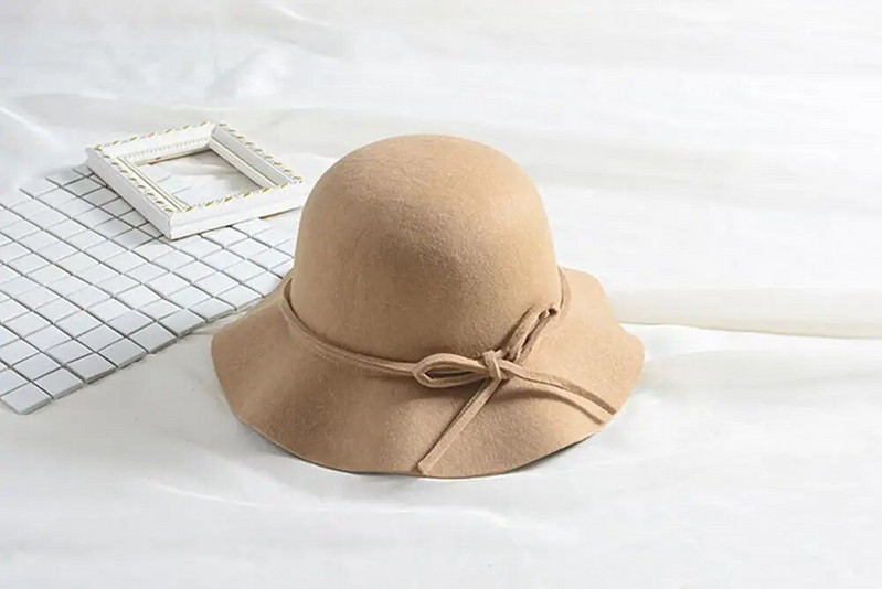 Vilnos kepurė rudens žiemos mados imitacija vilnos retro baseino kepurė