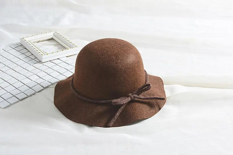 Vilnos kepurė rudens žiemos mados imitacija vilnos retro baseino kepurė