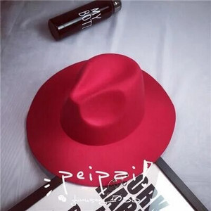 Uued laia äärega tihvtid metallist sõrmused, mustad lameda äärega vildist jazzmüts sügistalvine villased kaablimütsid naistele meestele