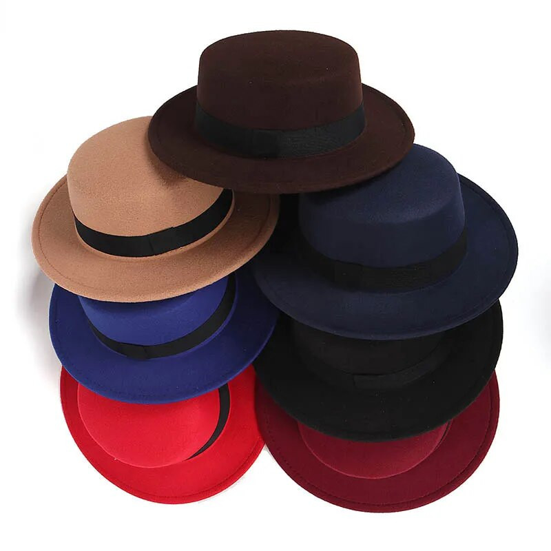 Naiste Fedora müts, naiste 2023. aasta talvine klassikaline täisviltkübar, meeste laia äärega chapeau femme, vanaaegne must naine, Fedoras