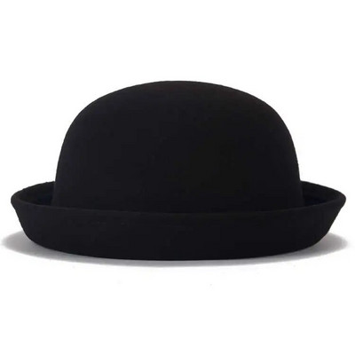 BomHCS Solid Corol Есен Пролет Зима Дамска топла шапка Fedoras Дамска модна вълнена шапка 16919MZ8