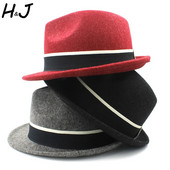 Naiste meeste villane Fedora müts talveks Elegantne daam isa Trilby Homburgi kiriku Briti Derby mütsid Suurus 56-58cm