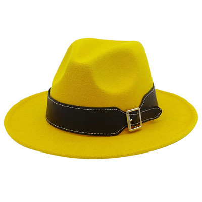 Naiste talveleopardimustriga laia vööga džässimüts kahevärvilise laia äärega Fedora Hat Ranch müts, mis sobib pidude festivalideks