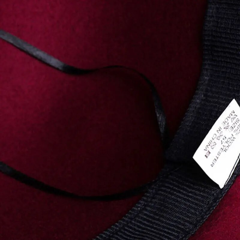 Rudens ziemas filca cepures sievietēm Elegantas vintage banšu cepures Sieviešu kupolveida cepures ziemas filca siltas modes sieviešu cepures