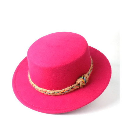 Naiste villane lameda ülaosaga Fedora müts Elegantne daami talvine laia äärega kirikumüts õues reisimiseks põnev müts vabaaja müts Suurus 56-58cm