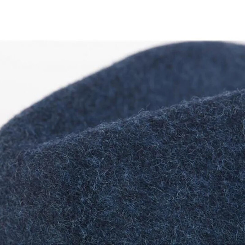 100% vilnas sieviešu gangsterfilca Fedora cepure ziemai Eleganta dāma OutbackTrilby Felt Homburg Church Džeza cepure, izmērs 56-58CM