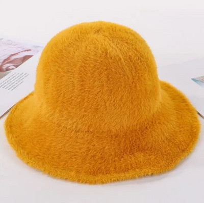 2019. gada korejiešu ziemas kausa cepure sievietēm Jauna, bieza samta ūdeles dāmu, masīva, silta āra zvejnieka cepure Panama Gorras